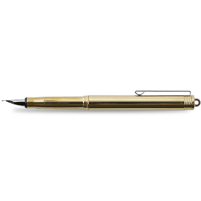 Traveler's Fountain Pen - Brass - Pen Boutique Ltd