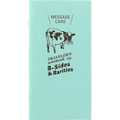Traveler's Message Card - Regular - Pen Boutique Ltd