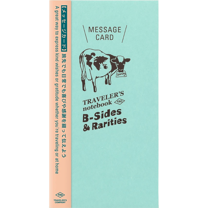 Traveler's Message Card - Regular - Pen Boutique Ltd