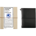 Traveler's Notebook - Black - Passport Size - Pen Boutique Ltd
