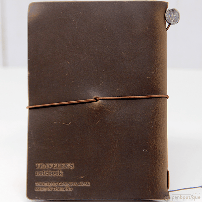 Traveler's Notebook - Brown - Passport Size - Pen Boutique Ltd