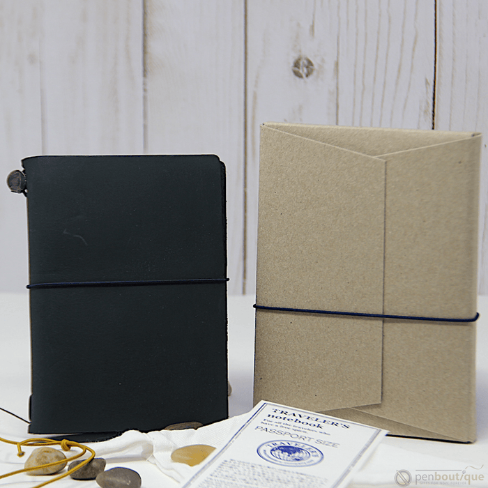 Traveler's Notebook - Brown - Passport Size - Pen Boutique Ltd
