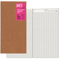 Traveler's Notebook 005 Refill - Regular Size - Free Diary - Pen Boutique Ltd