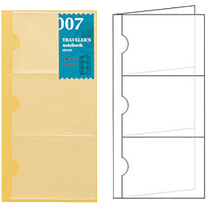 Traveler's Notebook 007 Refill - Regular Size - Card File - Pen Boutique Ltd