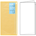 Traveler's Notebook 008 Refill - Regular Size - Zipper Pocket - Pen Boutique Ltd