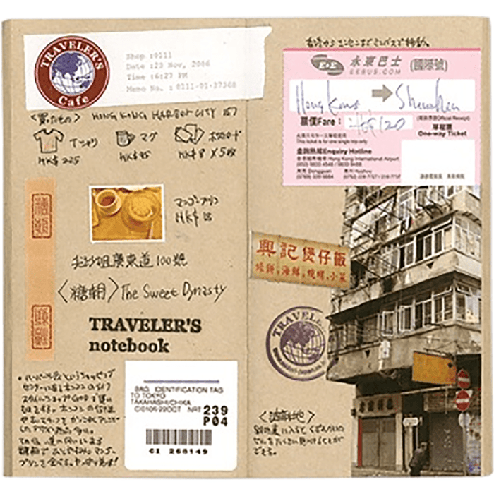Traveler's Notebook 014 Refill - Regular Size - Kraft Paper - Pen Boutique Ltd