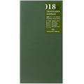 Traveler's Notebook 018 Refill - Regular Size - Free Diary weekly Vertical - Pen Boutique Ltd