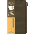 Traveler's Notebook Case - Olive (Regular Size) - Pen Boutique Ltd