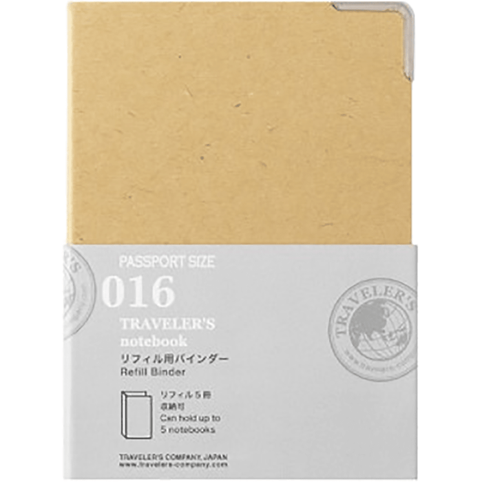 Traveler's Notebook P16 Binder for Refill - Passport Size - Pen Boutique Ltd