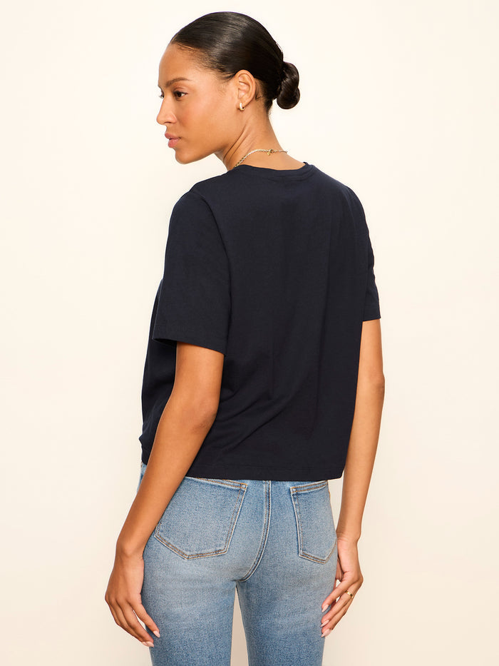 Tuck It Under Tee Navy Blazer