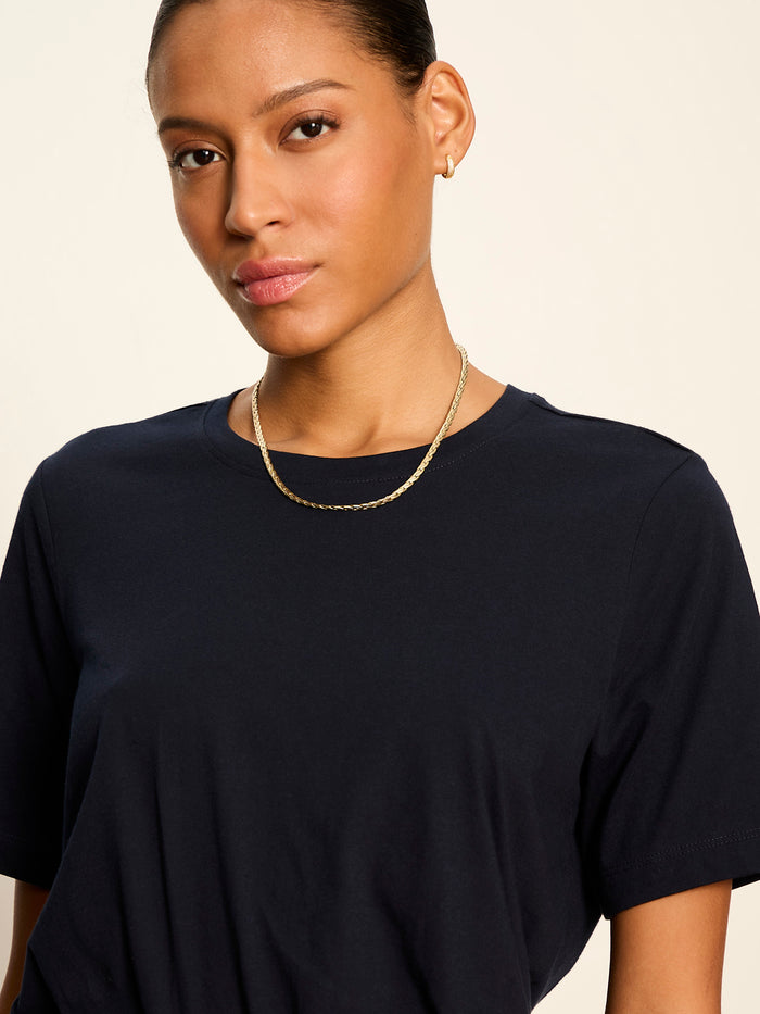 Tuck It Under Tee Navy Blazer