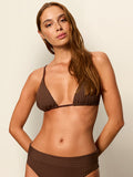 Tunnel Triangle Bikini Top Espresso