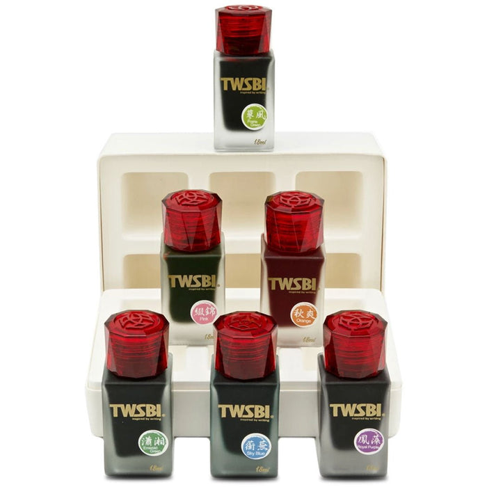 TWSBI 1791 Ink Bottle Set - Combo Color Pack (6pcs ) - Limited Edition - Pen Boutique Ltd