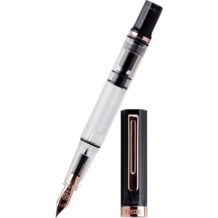 TWSBI Eco Fountain Pen - Smoke Rose Gold ( Special Edition) - Pen Boutique Ltd