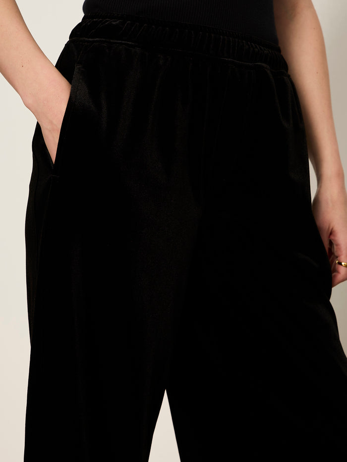 Velvet Micro Balloon Pant Black