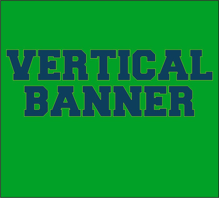 Vertical Graduation Banner