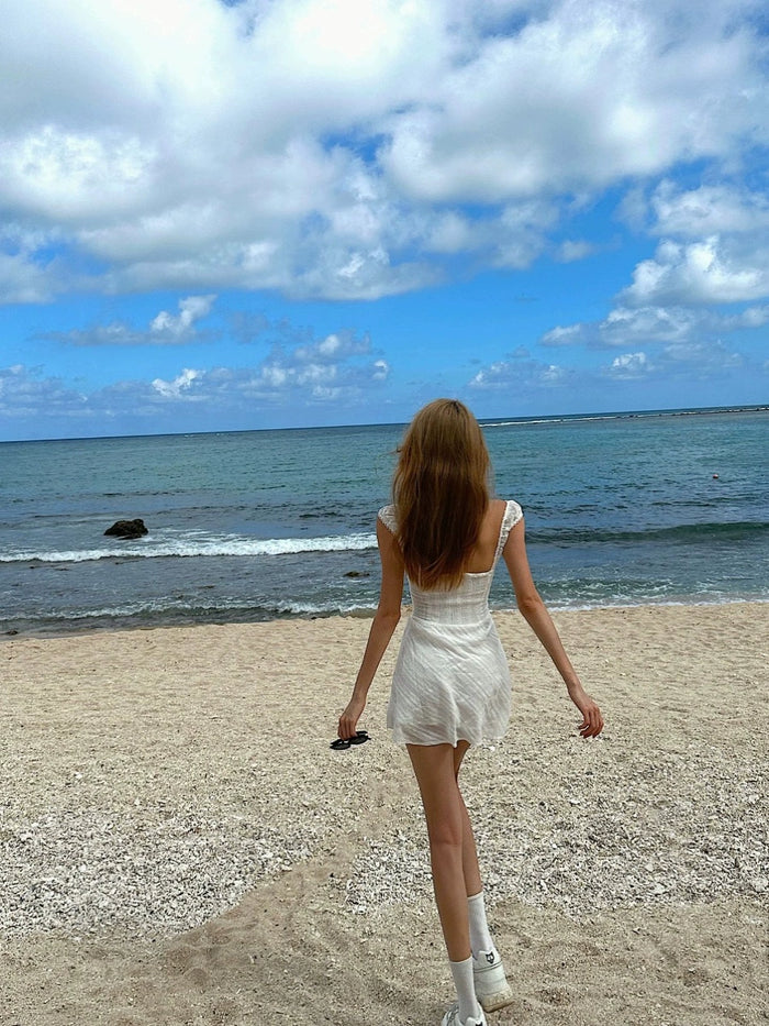 Vinonita Seaside Wear Sexy Suspenders Dress