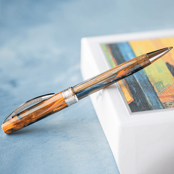 Visconti Van Gogh Ballpoint Pen - Café Terrace at Night - Pen Boutique Ltd