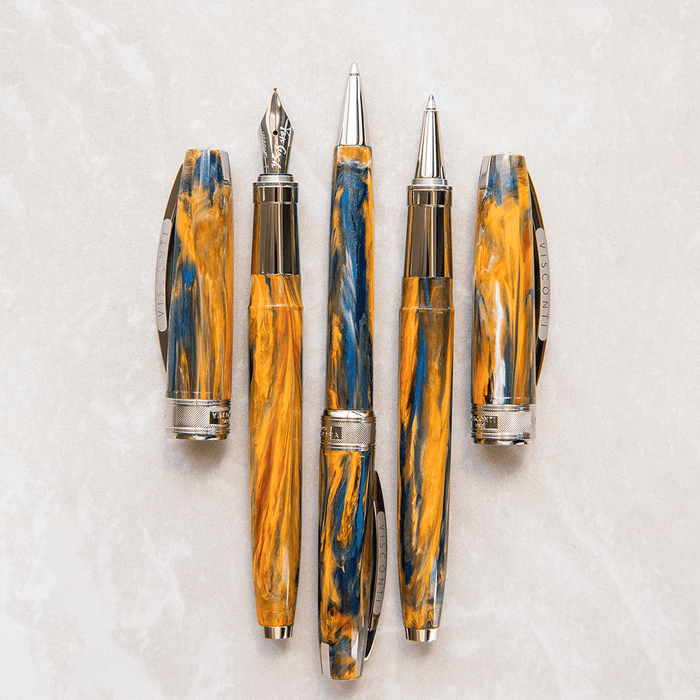 Visconti Van Gogh Ballpoint Pen - Café Terrace at Night - Pen Boutique Ltd