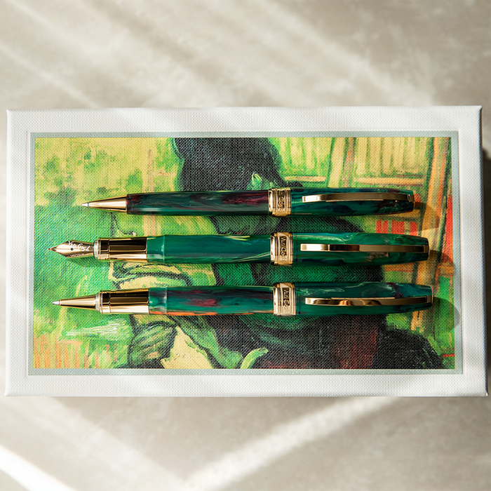 Visconti Van Gogh Ballpoint Pen - The Impressionist Novel Reader - Pen Boutique Ltd