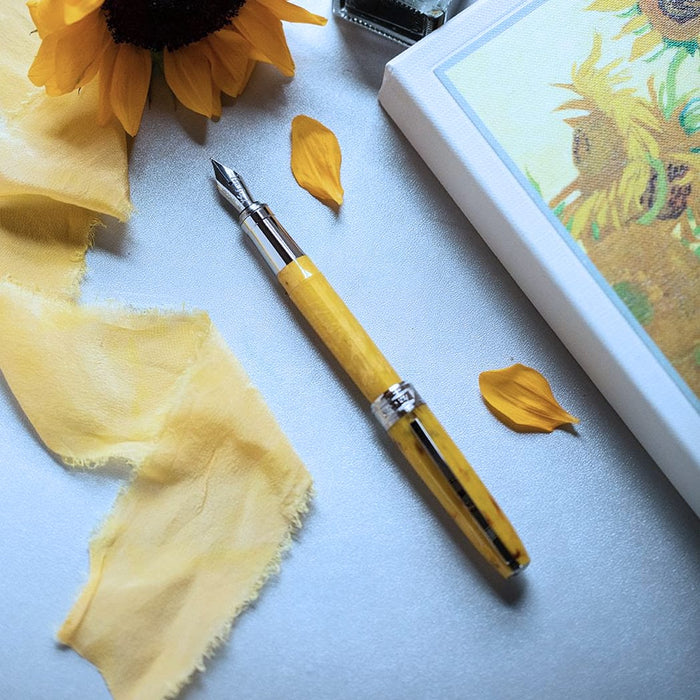 Visconti Van Gogh Fountain Pen - Sunflowers - Pen Boutique Ltd