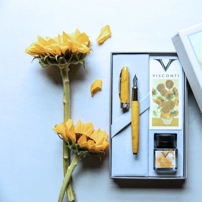 Visconti Van Gogh Fountain Pen - Sunflowers - Pen Boutique Ltd