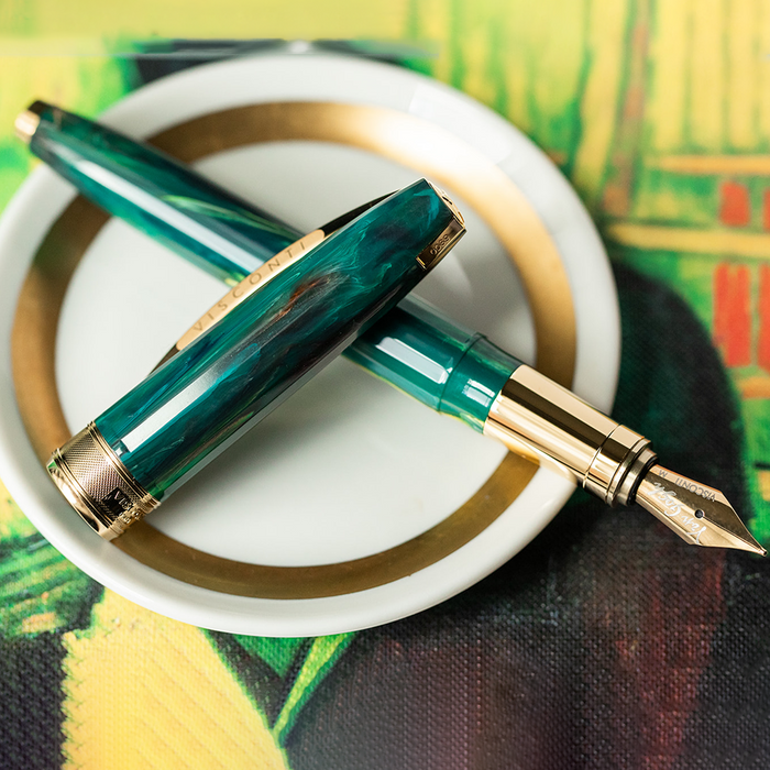 Visconti Van Gogh Fountain Pen - The Impressionist Novel Reader - Pen Boutique Ltd