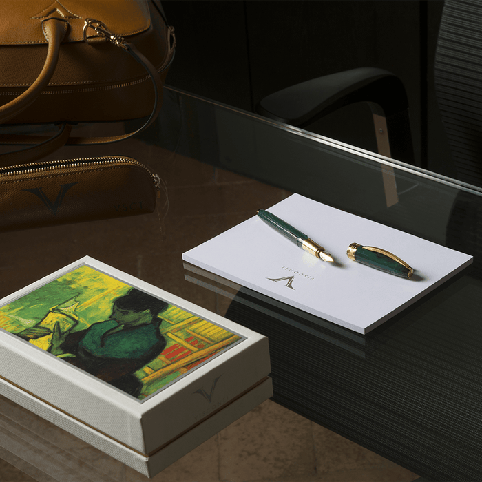 Visconti Van Gogh Fountain Pen - The Impressionist Novel Reader - Pen Boutique Ltd