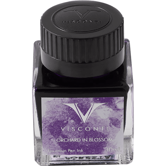 Visconti Van Gogh Ink Bottle - Orchard in Blossom - Purple - 30ml - Pen Boutique Ltd