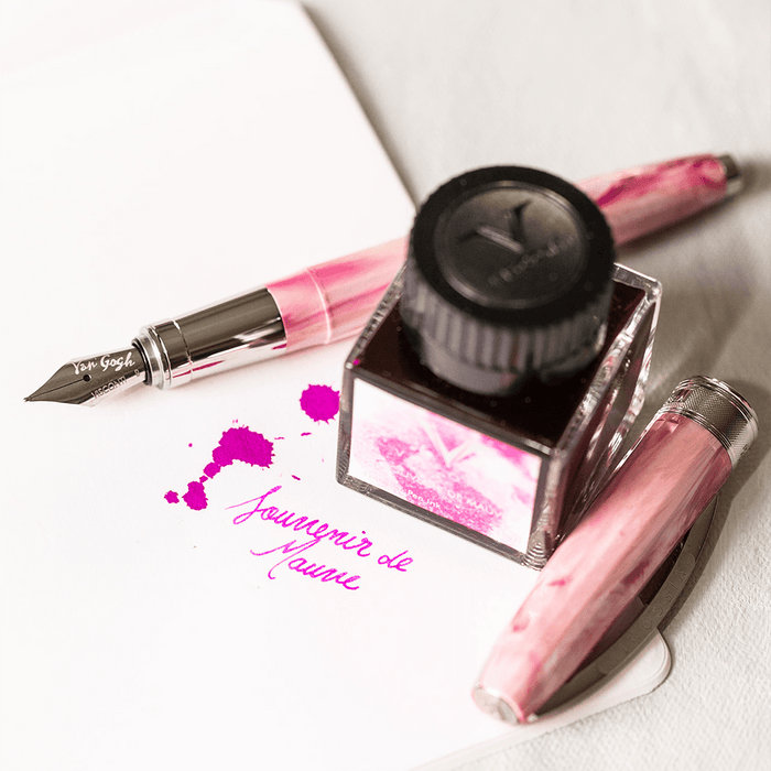 Visconti Van Gogh Ink Bottle - Souvenir de Mauve - Pink - 30ml - Pen Boutique Ltd