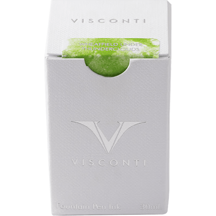 Visconti Van Gogh Ink Bottle - Wheatfield under Thunderclouds - Green - 30ml - Pen Boutique Ltd