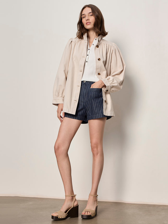 Voyage Short Luna Stripe