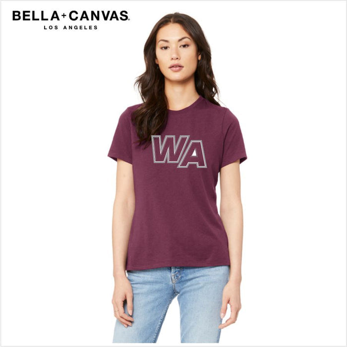 WA BELLA+CANVAS® Women’s Relaxed Jersey Short Sleeve Tee