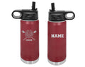 WA Crew Personalized Laser Marked Water 20oz Water Bottle