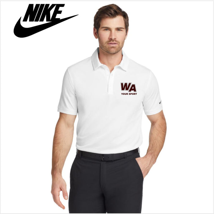 WA Nike Dri-FIT Solid Icon Pique Modern Fit Polo