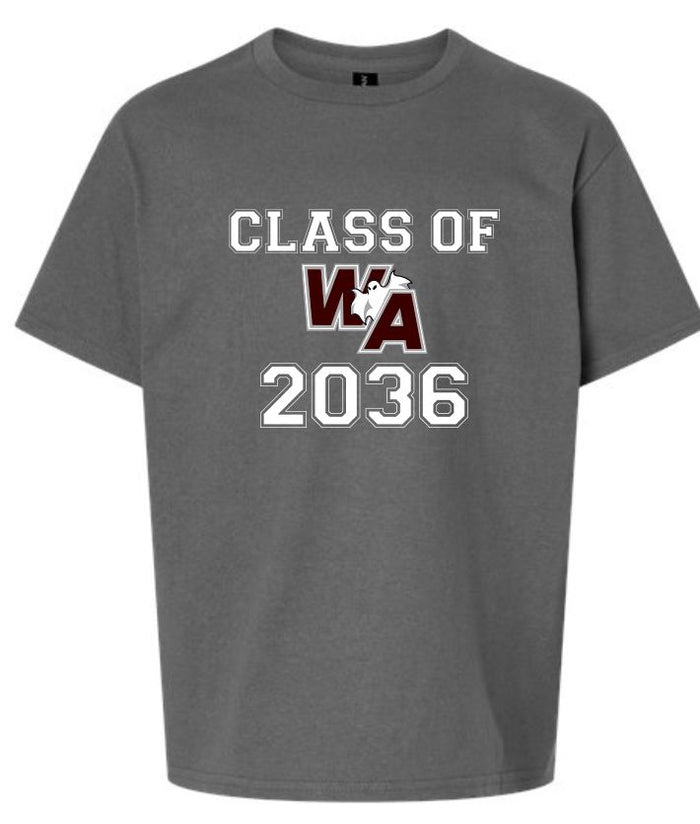 WA Future Alumni T-Shirt Tee (any year you want)