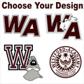 WA Logo Decals
