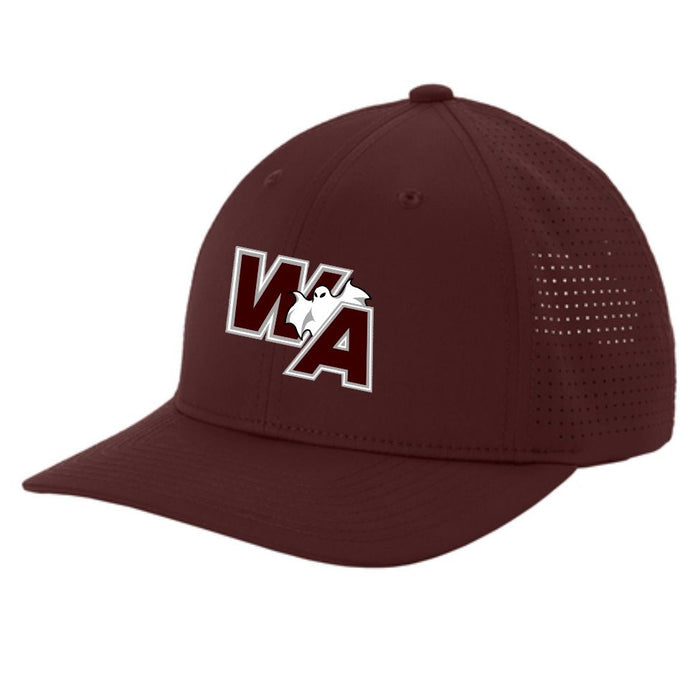 WA STC65  Sport-Tek® Pro-Cut Adjustable Cap Maroon