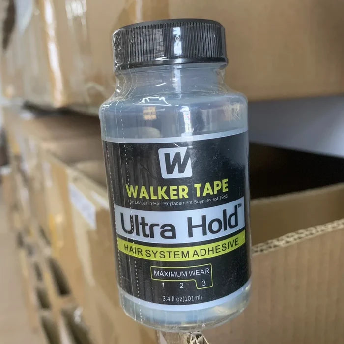 Walker Tape Ultra Hold Hair System Adhesive Maximum Wear 3 3.4 fl oz 101 ml Lace Wigs & Toupees