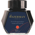 Waterman Bottled Ink - Audacious Red - 50ml - Pen Boutique Ltd