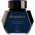 Waterman Bottled Ink - Intense Black - 50ml - Pen Boutique Ltd