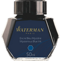 Waterman Bottled Ink - Mysterious Blue - 50ml - Pen Boutique Ltd