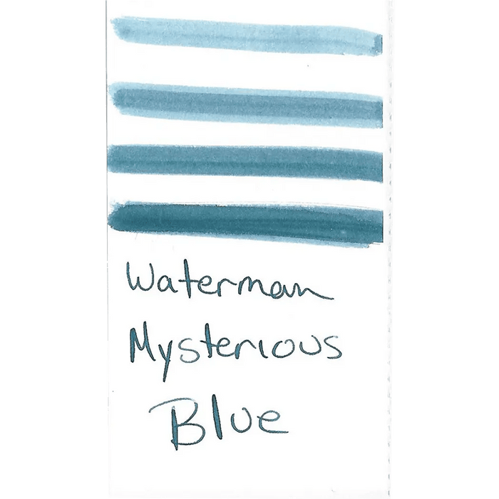 Waterman Bottled Ink - Mysterious Blue - 50ml - Pen Boutique Ltd