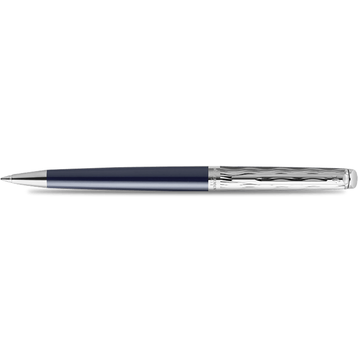 Waterman Hemisphere L'Essence du Bleu Ballpoint Pen - Metal & Blue - Pen Boutique Ltd