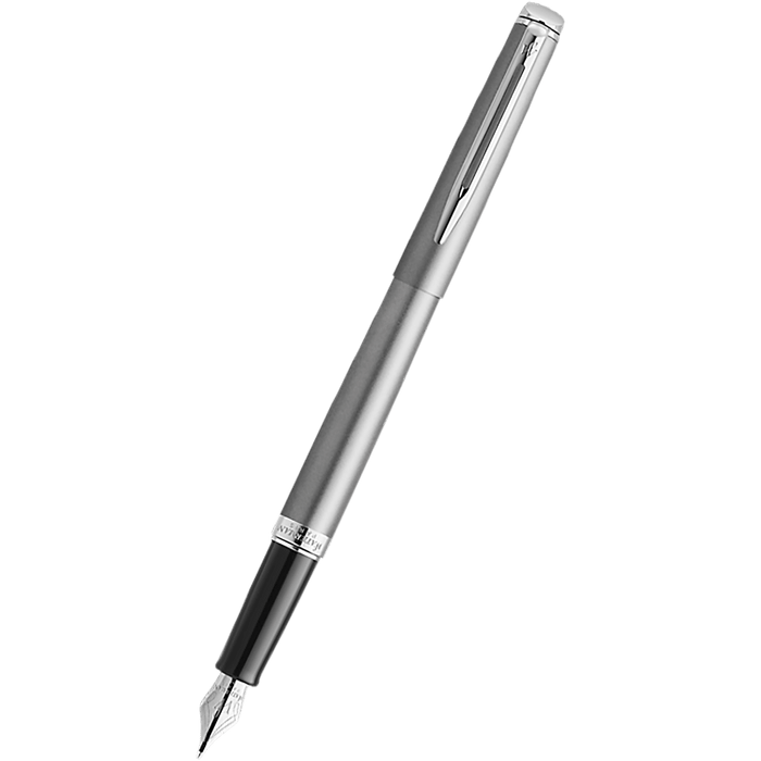 Waterman Hemisphere21 Fountain Pen - Matte - Chrome Trim - Pen Boutique Ltd