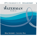 Waterman Ink Cartridges - Serenity Blue - Long - Pen Boutique Ltd