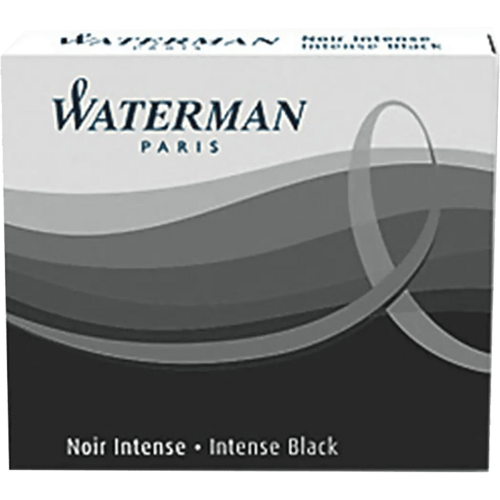 Waterman Mini Lady Ink Cartridges - Intense Black - 6/Box - Pen Boutique Ltd