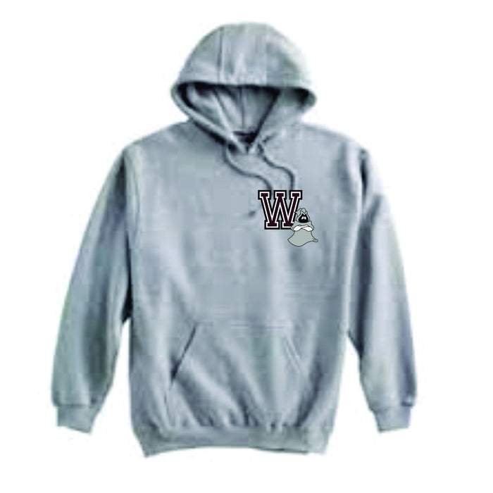 Westford Jr. Ghosts Super 10 Hoodie Grey/ Pennant 701