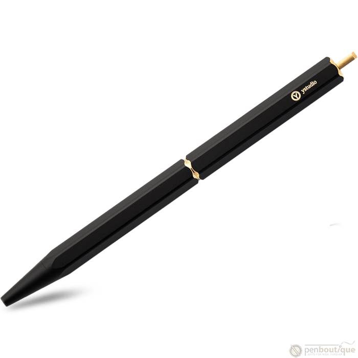 YStudio Brassing Portable Ballpoint Pen - Black - Pen Boutique Ltd