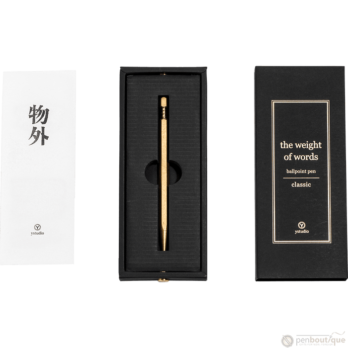 YStudio Classic Ballpoint Pen - Pen Boutique Ltd
